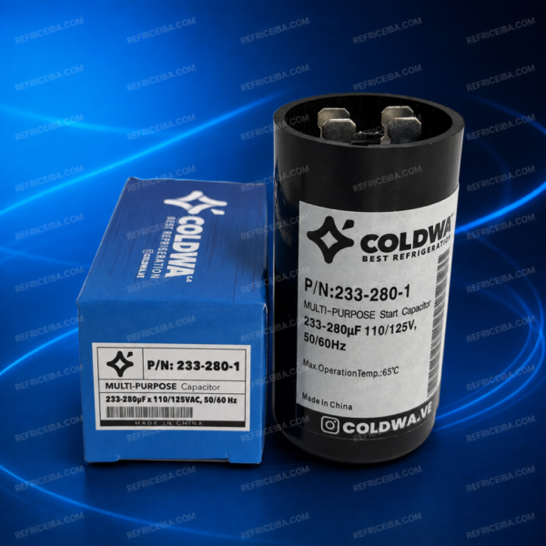 Capacitor De Arranque 233-280-1Uf
