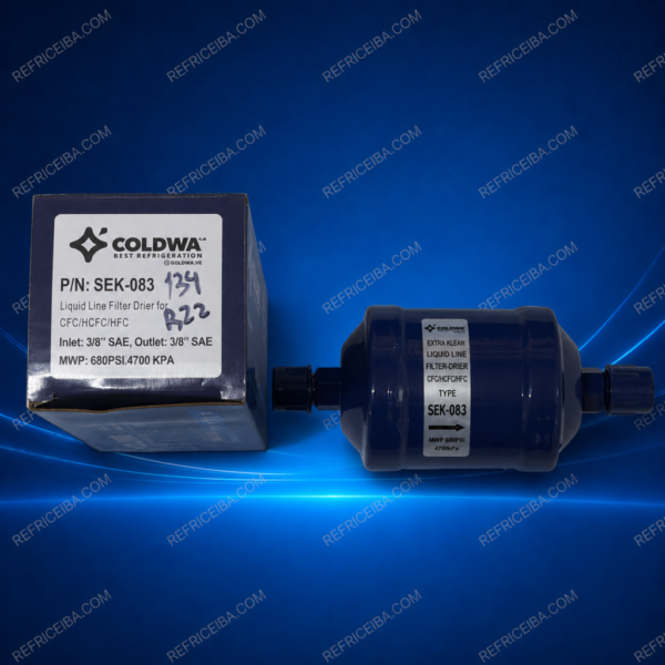 Filtro Roscable R134 A/3.3 Ton - R22/4.3 3/8X3/8