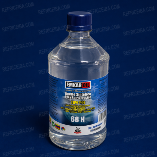 Aceite Emkar Oil 68 Tipo Poe Pet Sintetico
