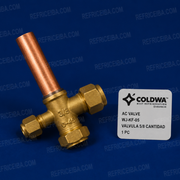 Valvula Unidad Split 3 Vias 5/8"