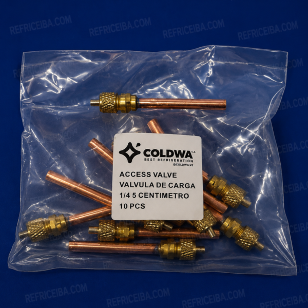 Valvula De Carga Corta 1/4 05 Cmt Soldable