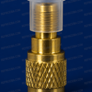 Adaptador De Valvula Para R410A Macho De 1/4