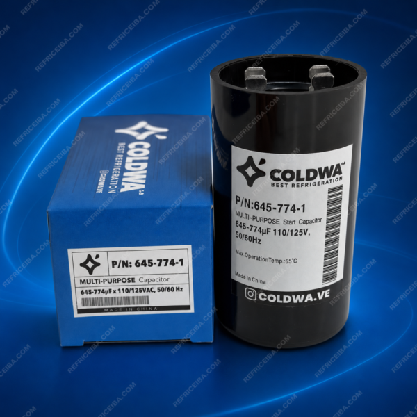 Capacitor De Arranque 645-774Mf