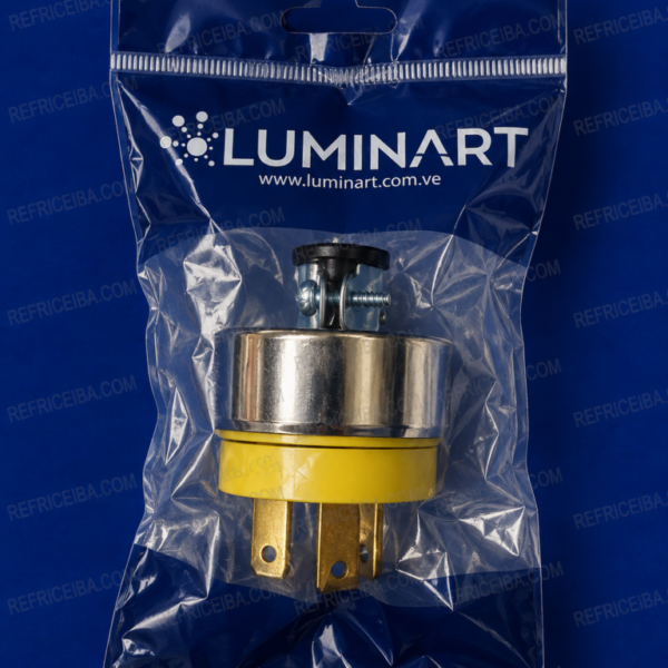 Enchufe Trifasico Metal/Vinil 20A