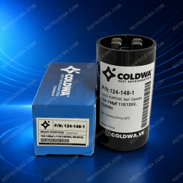 Capacitor D/Arranque 124-148Uf