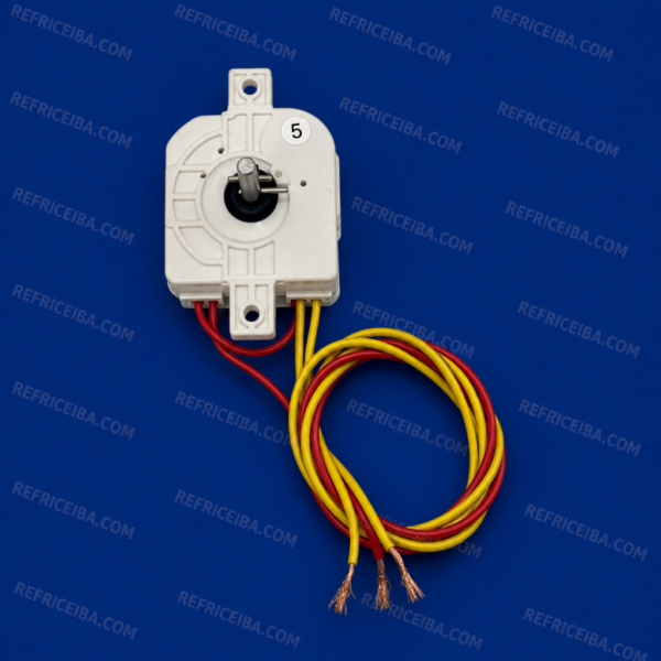 Timer Lavadora Asiatica 3 Cables Con Puente Oreja Recta