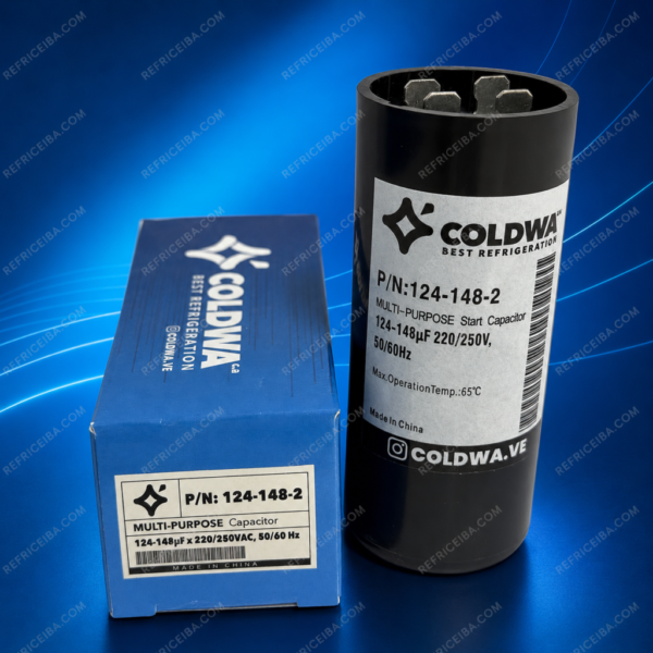 Capacitor De Arranque 124-148-2 Uf
