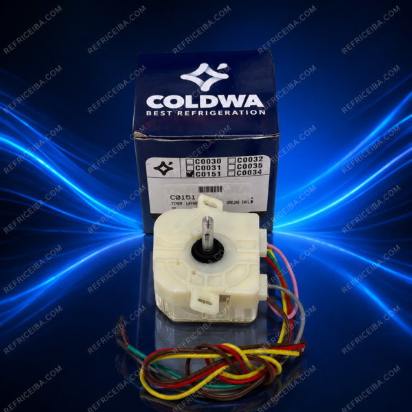 Timer Lavadora 5 Cables Orejas Inclinada