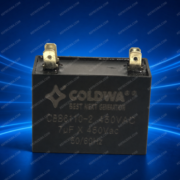 Capacitador De Marcha 7Uf 450V