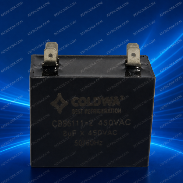 Capacitador De Marcha 8Uf 450V