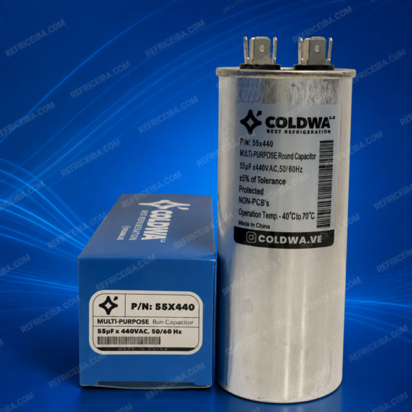 Capacitador De Marcha 55 440V