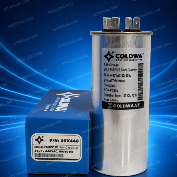 Capacitador De Marcha 60Uf 440V