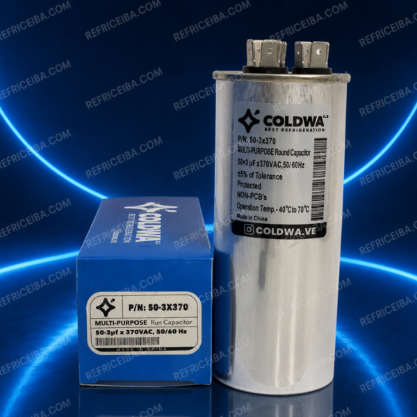 Capacitador De Marcha 50+3Uf 370V
