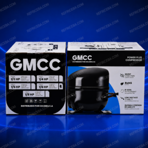 Compresor Gmcc Toshiba Para Nevera De 1/6 Hp 484 Btu