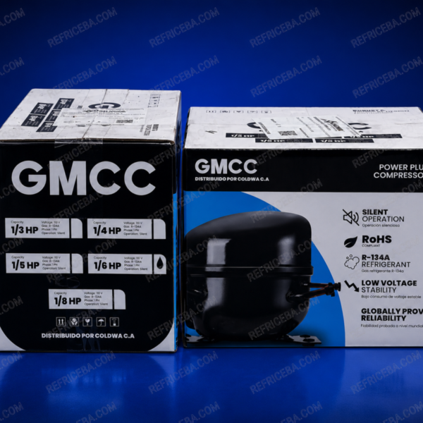 Compresor Gmcc Toshiba Para Nevera De 1/5 Hp 631 Btu