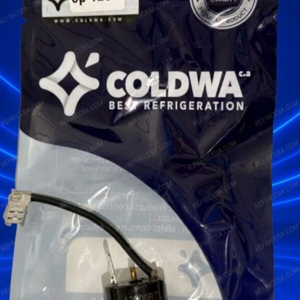 Protector térmico Coldwa modelo op-120-1 para compresores de 12000 BTU / 110V - 50/60Hz.