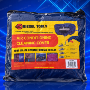 Funda azul Diesel Tools para limpieza de aire acondicionado, en empaque con etiqueta C=3,2 m.