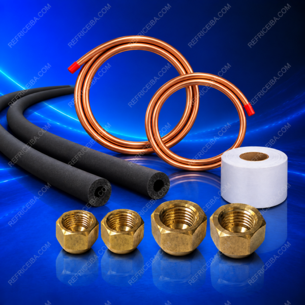 Kit de tuberia para Aire Acondicionado 3/8x5/8x3m